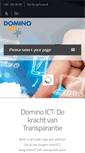 Mobile Screenshot of domino-ict.nl